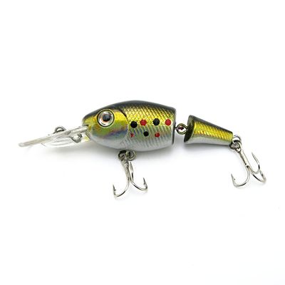 10x Freshwater Saltwater Coarse Sea Crank illex Tackle Jerk truite Fishing Lures Crankbait Baits peche leurres RN-75-04 75mm 6g Minnow