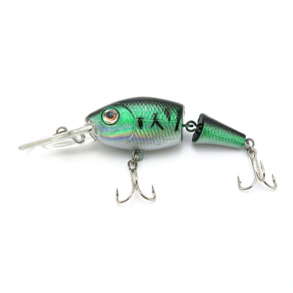 10x Freshwater Saltwater Coarse Sea Crank illex Tackle Pike truite Fishing Lures Crankbait Baits peche leurres RN-75-09 75mm 6g Minnow