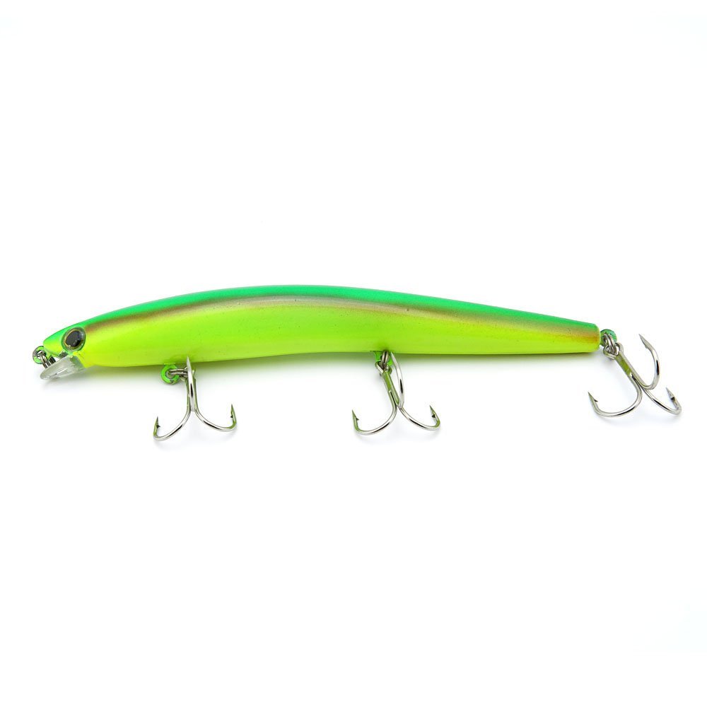 10x Freshwater Saltwater Coarse Sea Crank illex Bass Hard truite Fishing Lures Crankbait Baits peche leurres SF-135-B02 130mm 13g Pencil