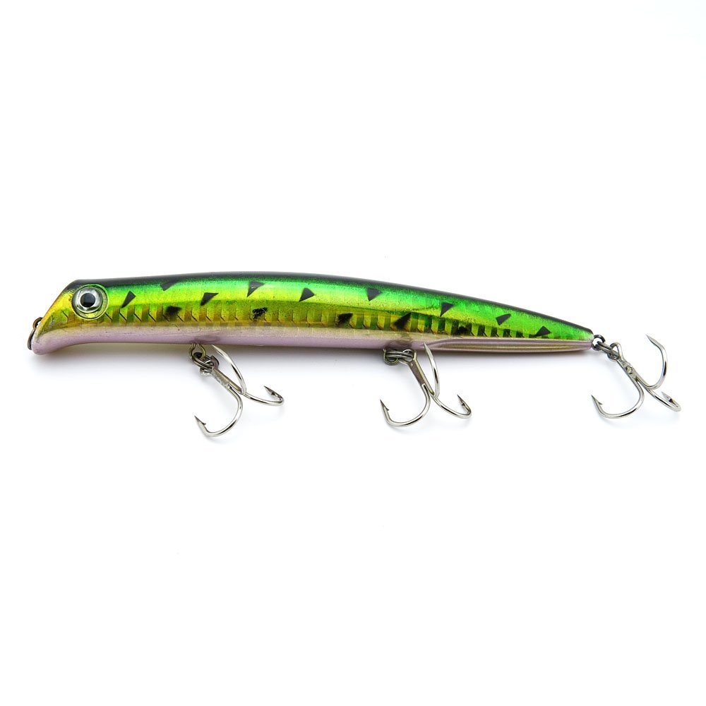 10x Freshwater Saltwater Coarse Sea Crank illex Jerk Pike truite Fishing Lures Crankbait Baits peche leurres SJ-125-03 125mm 15g Pencil
