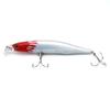 5x Freshwater Saltwater Coarse Sea Crank Bass Pike truite Fishing Lures Crankbait Baits peche leurres YW-125-21 125mm 16g Minnow view 1