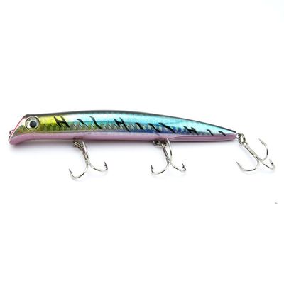 10x Freshwater Saltwater Coarse Sea Crank illex Jerk truite Fishing Lures Crankbait Baits peche leurres SJ-125-06 125mm 15g Pencil