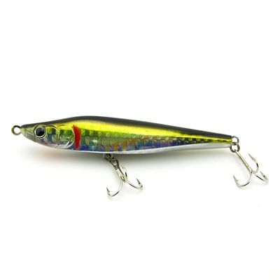 10x Freshwater Saltwater Coarse Sea Crank Fly Hooks Jerk Hard Fishing Lures Crankbait Baits peche leurres SP-80-27 80mm 10g Sinking Pencil