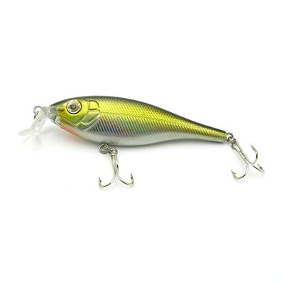 5x Freshwater Saltwater Coarse Sea Crank Trout illex Hooks Tackle Fishing Lures Crankbait Baits peche leurres QP-80-12 80mm 7g Minnow