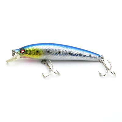10x Freshwater Saltwater Coarse Sea Crank Fly Tackle Jerk Hard Fishing Lures Crankbait Baits peche leurres TC-90-02 90mm 10g Minnow