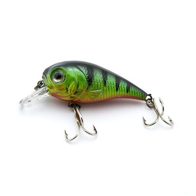 5x Freshwater Saltwater Coarse Sea Crank Trout Fly Hooks Pike Fishing Lures Crankbait Baits peche leurres RHA-50-08 50mm 5g