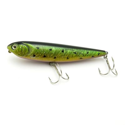 10x Freshwater Saltwater Coarse Sea Crank Salmon Fly Swimbait Jerk Fishing Lures Crankbait Baits peche leurres JN-110-03 110mm 17g Pencil