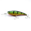 10x Freshwater Saltwater Coarse Sea Crank Hooks Bass Swimbait Hard Fishing Lures Crankbait Baits peche leurres YJ-115-08 115mm 17g Minnow view 1
