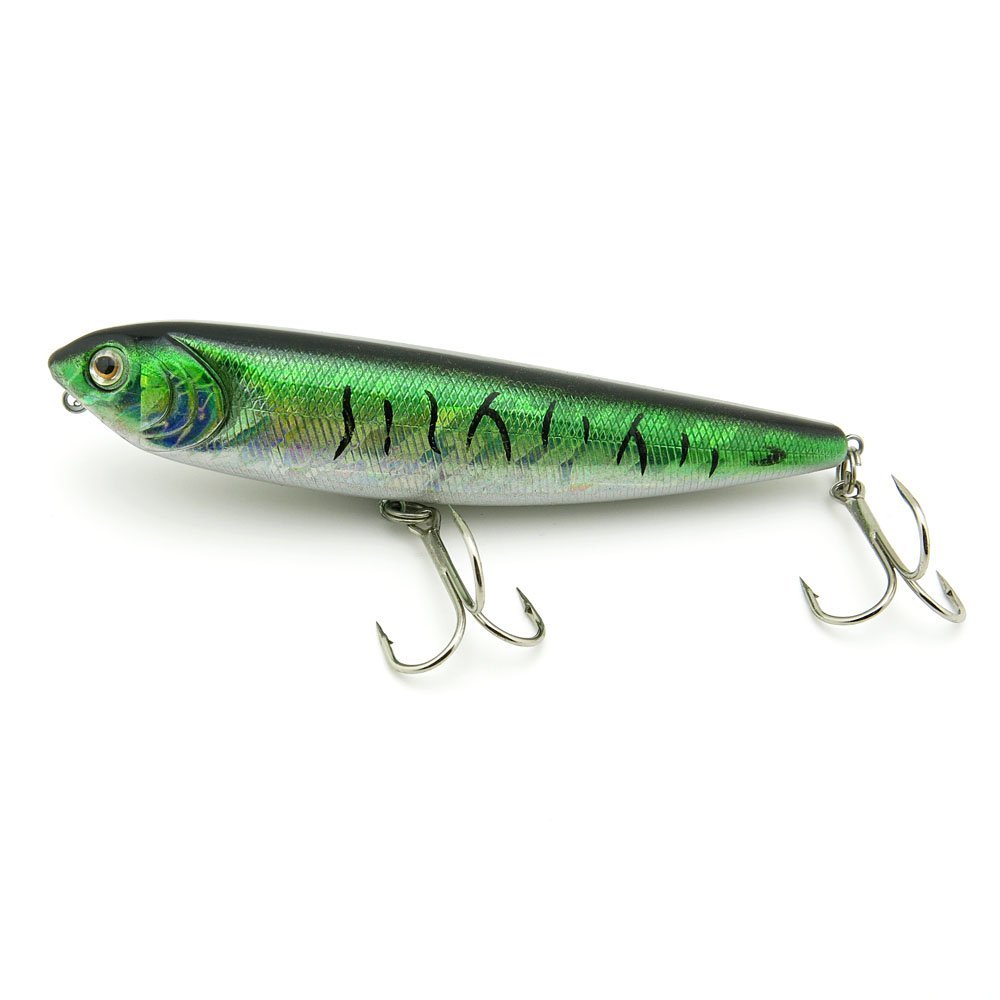 10x Freshwater Saltwater Coarse Sea Crank Salmon Fly Swimbait Pike Fishing Lures Crankbait Baits peche leurres JN-110-09 110mm 17g Pencil
