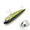 10x Freshwater Saltwater Coarse Sea Crank Salmon Fly Swimbait Hard Fishing Lures Crankbait Baits peche leurres JN-110-12 110mm 17g Pencil view 2