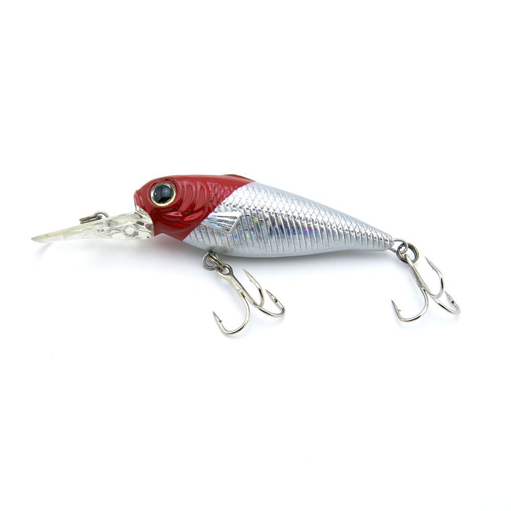 5x Freshwater Saltwater Coarse Sea Crank Trout Tackle Swimbait Fishing Lures Crankbait Baits peche leurres RHD-70-01 70mm 5g Minnow