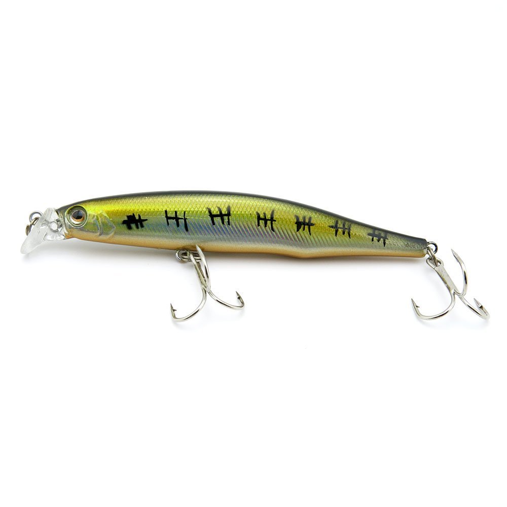 10x Freshwater Saltwater Coarse Sea Crank Bass Jerk Pike Hard Fishing Lures Crankbait Baits peche leurres YW-100-23 100mm 10g Minnow