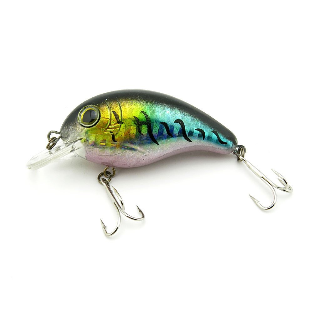 5x Freshwater Saltwater Coarse Sea Crank Salmon Trout illex Hard Fishing Lures Crankbait Baits peche leurres BD-100-06 60mm 8g