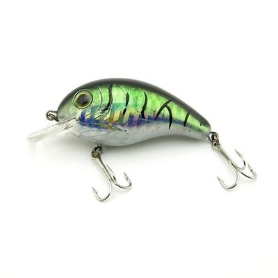 5x Freshwater Saltwater Coarse Sea Crank Salmon Trout Fly Hooks Fishing Lures Crankbait Baits peche leurres BD-100-09 60mm 8g