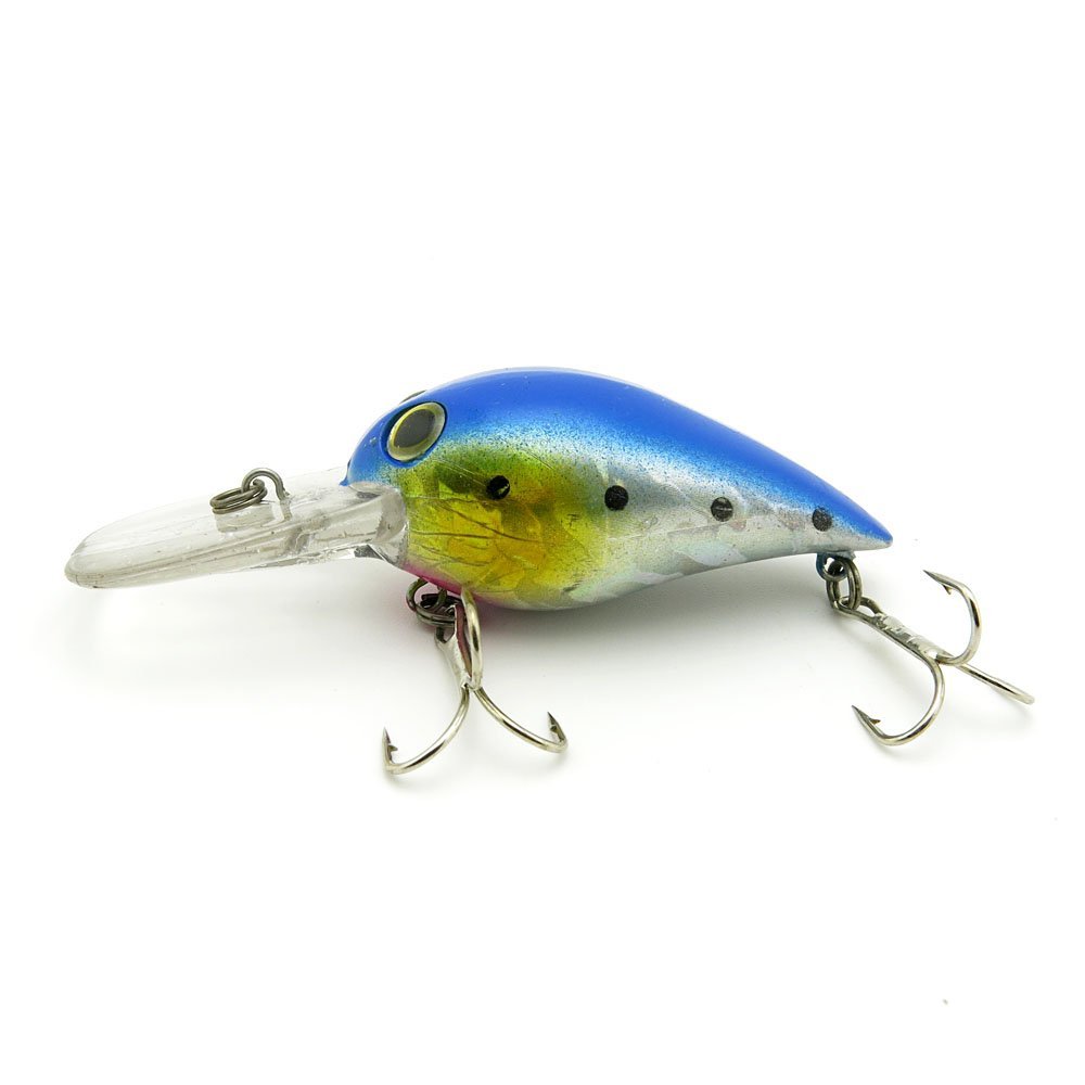 5x Freshwater Saltwater Coarse Sea Crank Salmon Trout Fly Pike Fishing Lures Crankbait Baits peche leurres CL-75-02 75mm 11g