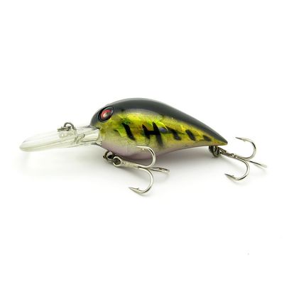 5x Freshwater Saltwater Coarse Sea Crank Salmon Trout Hooks Tackle Fishing Lures Crankbait Baits peche leurres CL-75-07 75mm 11g
