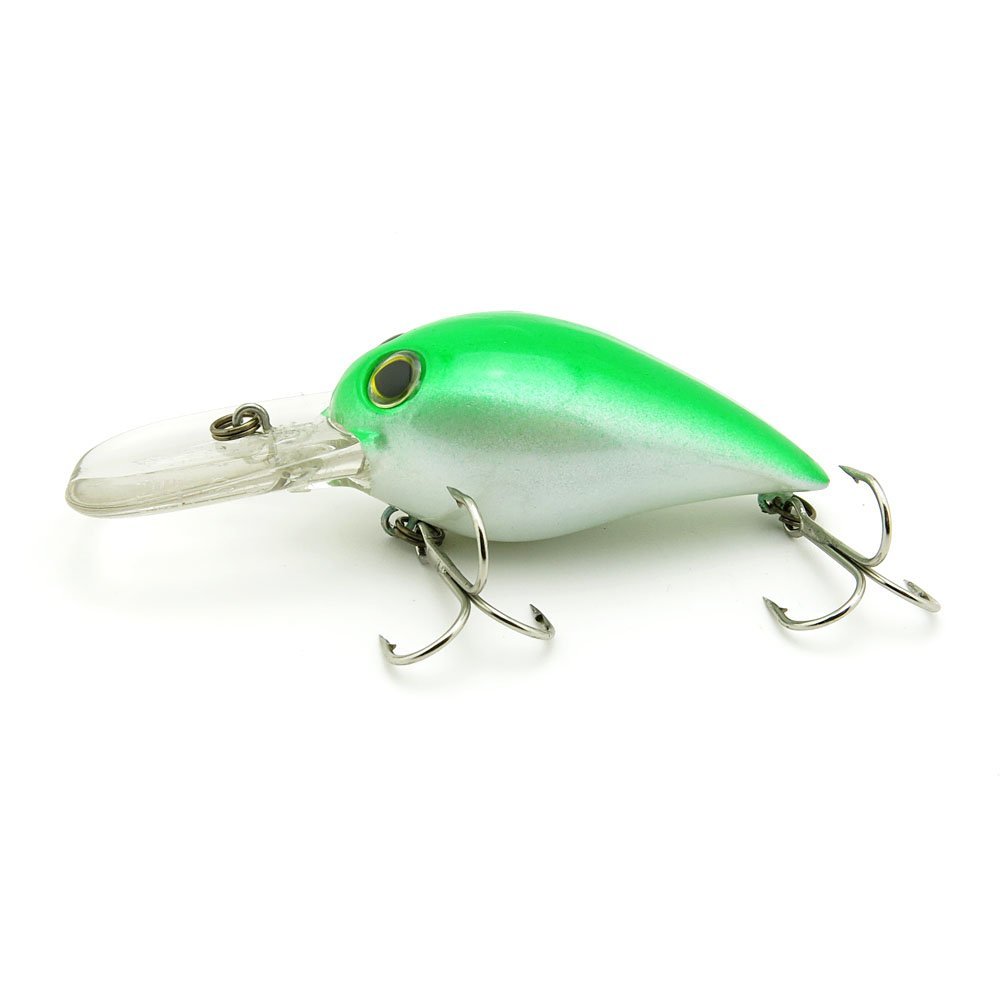 5x Freshwater Saltwater Coarse Sea Crank Salmon Trout Hooks Hard Fishing Lures Crankbait Baits peche leurres CL-75-XX 75mm 11g