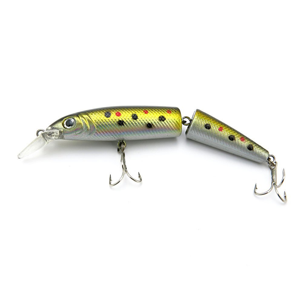 10x Freshwater Saltwater Coarse Sea Crank Trout Fly Pike Fishing Lures Crankbait Baits peche leurres RHAE-90-04 90mm 8g Minnow