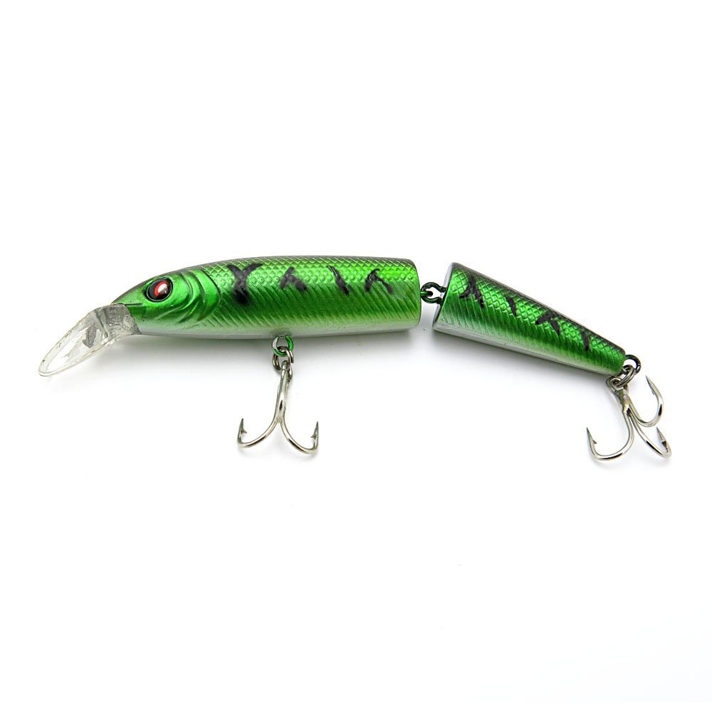 10x Freshwater Saltwater Coarse Sea Crank Trout Fly Hard Fishing Lures Crankbait Baits peche leurres RHAE-90-09 90mm 8g Minnow