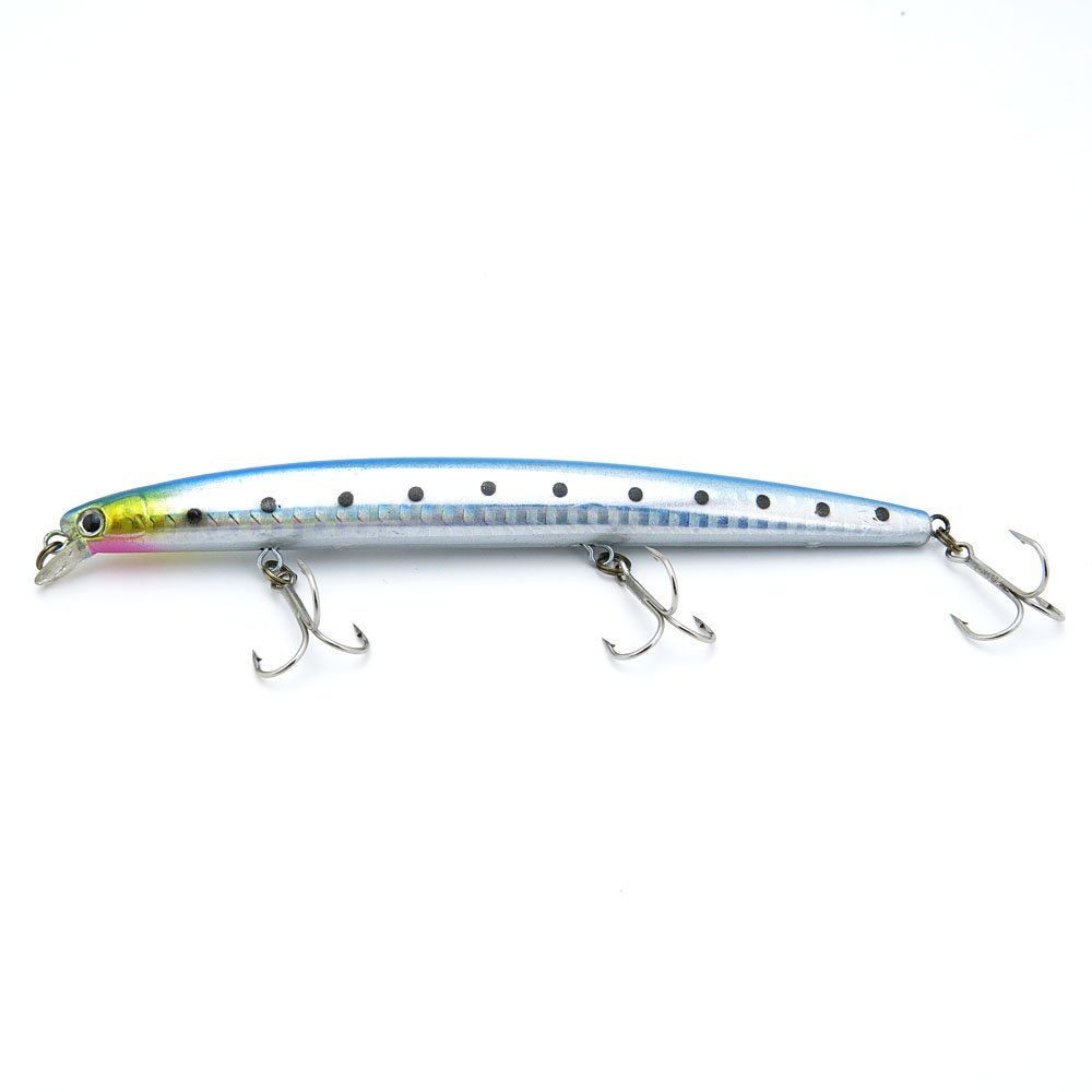 5x Freshwater Saltwater Coarse Sea Crank illex Swimbait Jerk Hard Fishing Lures Crankbait Baits peche leurres SH-130-02 130mm 13g Pencil