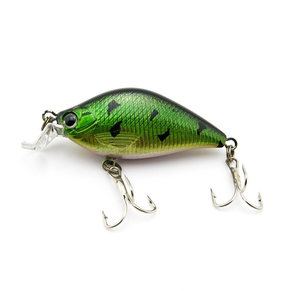 5x Freshwater Saltwater Coarse Sea Crank Fly Bass Hard Fishing Lures Crankbait Baits peche leurres YA-50-03 50mm 4g Shad