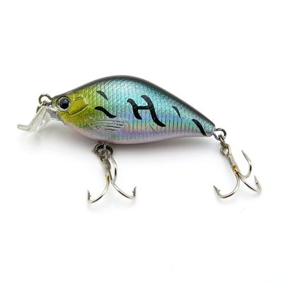 5x Freshwater Saltwater Coarse Sea Crank Fly Bass Hard truite Fishing Lures Crankbait Baits peche leurres YA-50-06 50mm 4g Shad