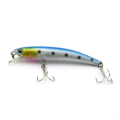 5x Freshwater Saltwater Coarse Sea Crank Fly Pike Hard Fishing Lures Crankbait Baits peche leurres YB-70-02 70mm 4g Sinking Minnow