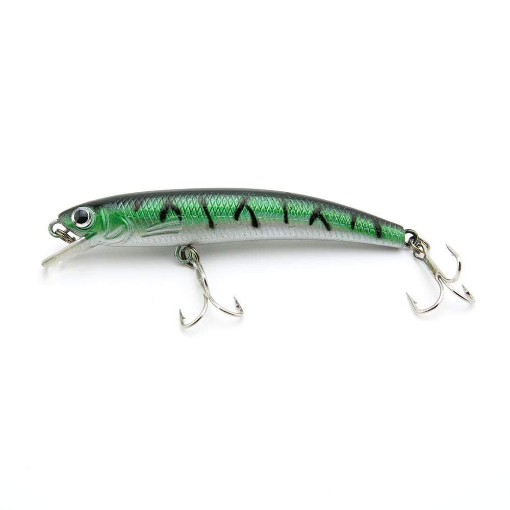 5x Freshwater Saltwater Coarse Sea Crank Fly Pike truite Fishing Lures Crankbait Baits peche leurres YB-70-09 70mm 4g Sinking Minnow