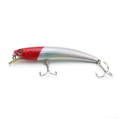 5x Freshwater Saltwater Coarse Sea Crank Hooks Tackle Bass Pike Fishing Lures Crankbait Baits peche leurres YB-90-01 90mm 8g Minnow