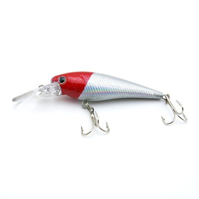 5x Freshwater Saltwater Coarse Sea Crank Hooks Tackle Jerk Fishing Lures Crankbait Baits peche leurres YD-70-01 70mm 5g Minnow