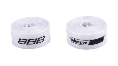 BBB BTI-98 2014 703037 Bicycle Rim Tape, High Pressure, High Pressure Compatible, 8.7 x 78.7 inches (22 x 200 cm), HP, Adhesive, Set of 2, White