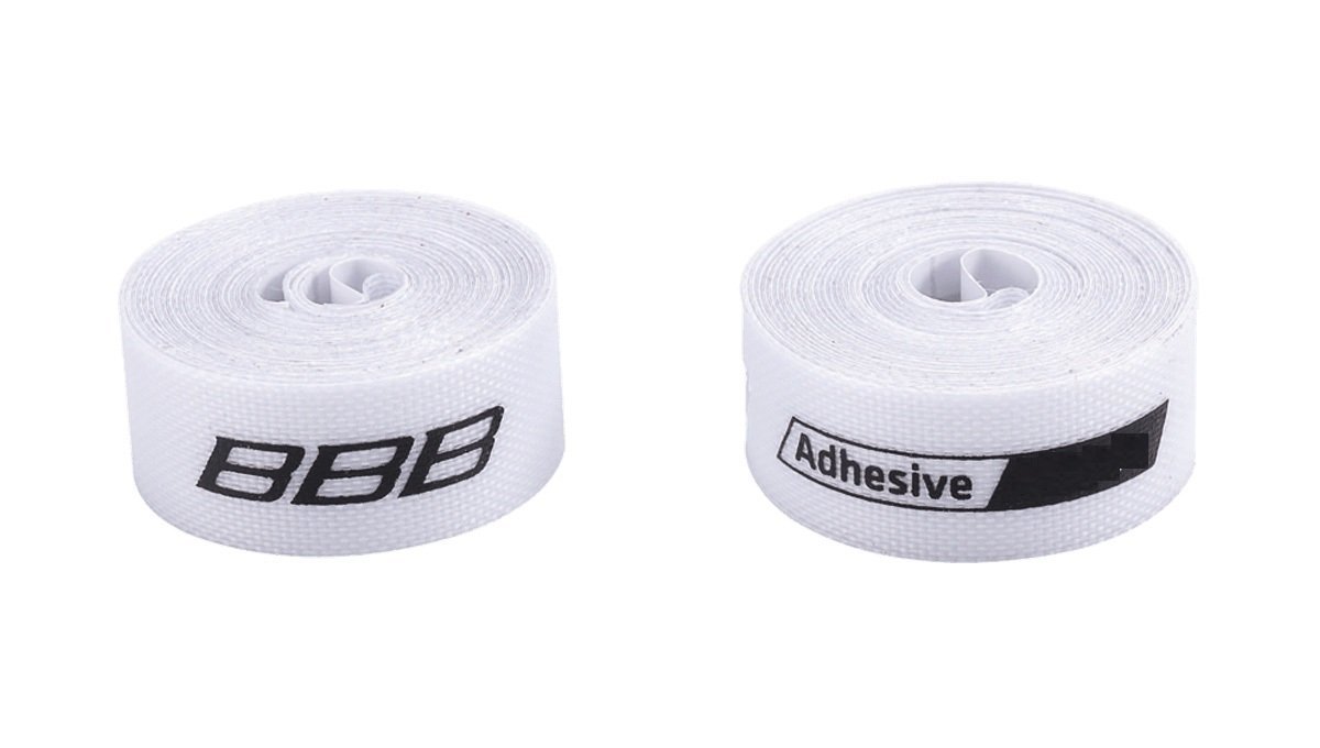 BBB BTI-98 2014 703037 Bicycle Rim Tape, High Pressure, High Pressure Compatible, 8.7 x 78.7 inches (22 x 200 cm), HP, Adhesive, Set of 2, White