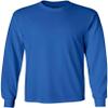 Joe's USA Men's Big-Tall Long Sleeve Heavy T-Shirts-4XLT-Royal view 1