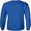 Joe's USA Men's Big-Tall Long Sleeve Heavy T-Shirts-4XLT-Royal view 2