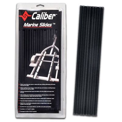 Caliber Marine Slides 1.5" X 15" Black- 10 / Pack