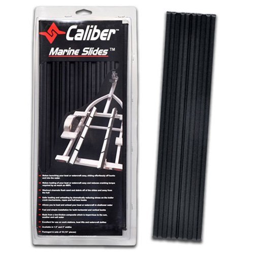 Caliber Marine Slides 1.5" X 15" Black- 10 / Pack