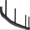 Woodys Hardweld Wear Bars Yamaha view 1