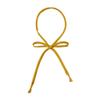 Women's Satin Long Bow Tie, Ladies Self Tied Ribbon Bowtie for Japanese Uniform JK Cosplay Shirt Decoration LBK-1 (Gold) view 1