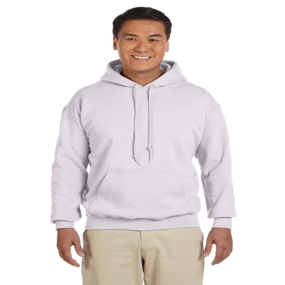 18500 Gildan Adult Heavy Blend Hooded Sweatshirt - Ash (50/50) - Xxx-Large