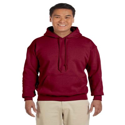 18500 Gildan Adult Heavy Blend Hooded Sweatshirt - Antique Cherry Red (50/50) - Xxx-Large