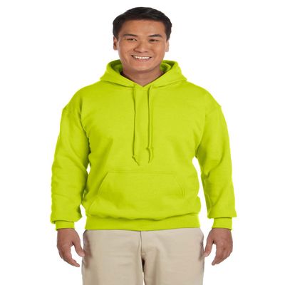 18500 Gildan Adult Heavy Blend Hooded Sweatshirt - Safety Green - Xxxx-Large