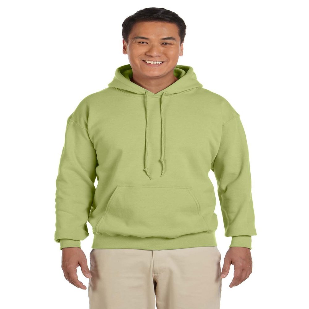18500 Gildan Adult Heavy Blend Hooded Sweatshirt - Kiwi - Medium