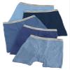 Hanes Boys Boxer Brief 5-Pack, Assorted Solid Dyed Heathers, Size - XL view 1