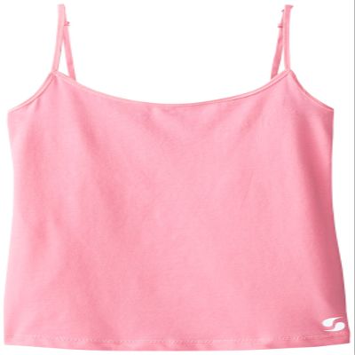 Soffe Big Girls' Cami, Pink, Small
