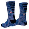 Delta Gamma Performance Crew Sock - Vintage Design view 1