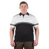 First Class Two Tone Bike Patrol Shirt with Reflective Stripes and Zipper Pocket (White and Black) (XL) view 1