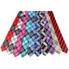 TopTie Unisex Necktie Solid Color Black and Gold Regular Tie view 4