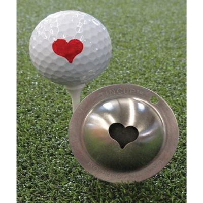 Tin-Cup Unisex's Kiss Me Golf Ball Marker, Steel, One Size