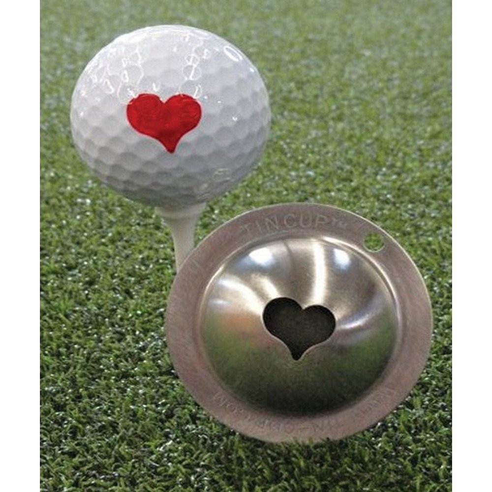 Tin-Cup Unisex's Kiss Me Golf Ball Marker, Steel, One Size