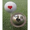 Tin-Cup Unisex's Kiss Me Golf Ball Marker, Steel, One Size view 1